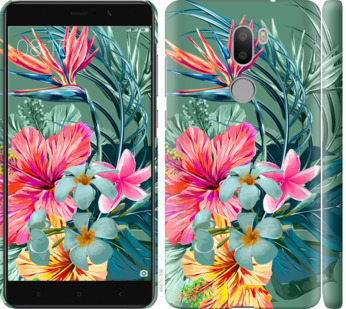 

Чехол Тропические цветы v1 для Xiaomi Mi 5s Plus 845181