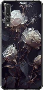 Чехол Розы 2 для Huawei P20 Pro
