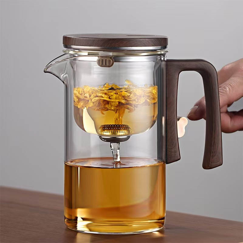 Заказать Чайник для заваривания TeaPot D-28 Small pretty waist 720ml (Transparent) на vchehle.ua