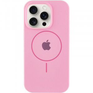 Чехол Silicone Case Full Protective (AA) with Magnetic Safe для Apple iPhone 14 Pro (6.1")