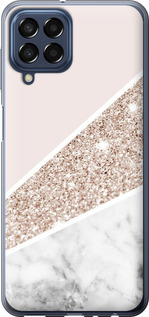 Чехол Пастельный мрамор для Samsung Galaxy M33 M336B