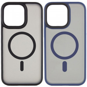 TPU+PC чохол Metal Buttons with Magnetic Safe на Apple iPhone 15 Pro (6.1")