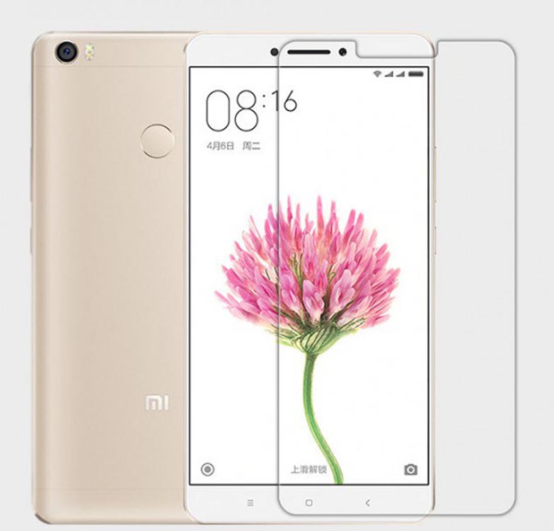 Защитная пленка Nillkin Crystal для Xiaomi Mi Max / Mi Max 2 (Анти-отпечатки)