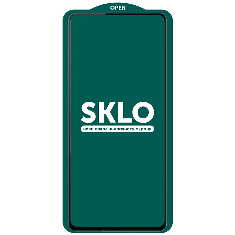 Фото Защитное стекло SKLO 5D для Samsung Galaxy S22+ (Черный) на vchehle.ua