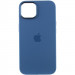 Фото Чохол Silicone Case Metal Buttons (AA) на Apple iPhone 13 (6.1") (Синій / Blue Jay) на vchehle.ua