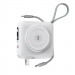 Фото Портативний ЗП Power Bank WIWU Wi-P051 6 in 1 PD45W з БЗП+iWatch 15000 mAh (White) в маназині vchehle.ua
