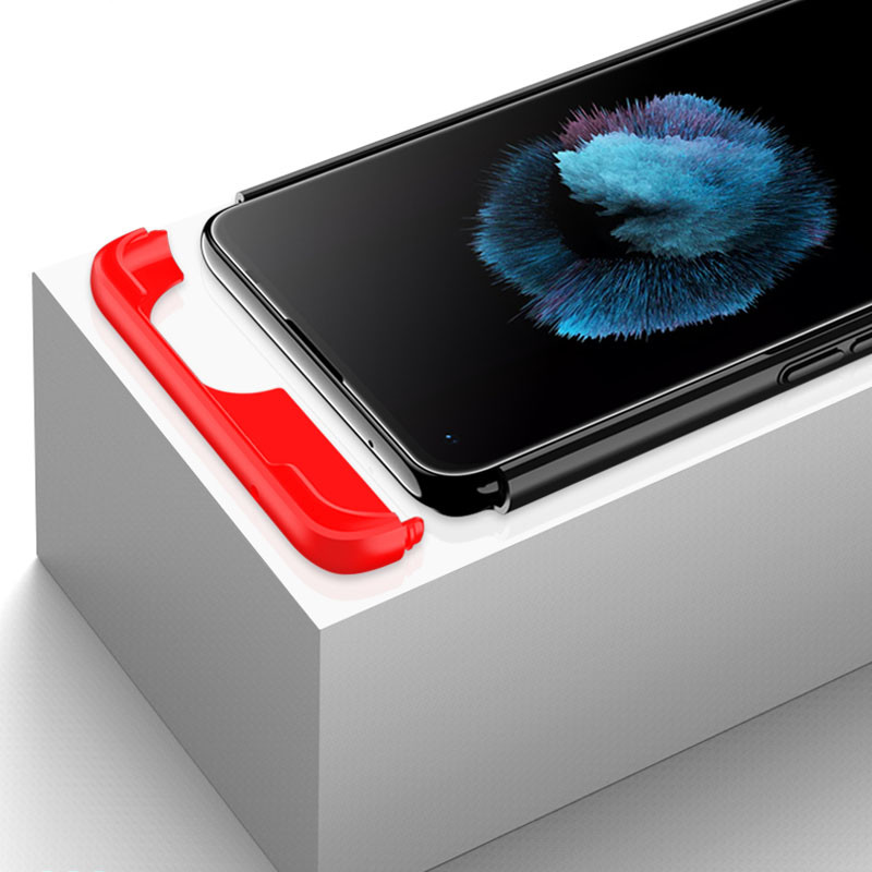 Пластикова накладка GKK LikGus 360 градусів (орр) на OnePlus 9 Pro (Чорний / Червоний) в магазині vchehle.ua