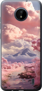 

Чехол Розовые облака для Nokia C20 1644971