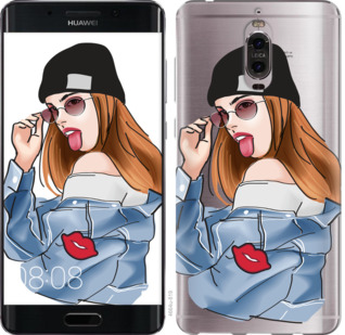 

Чехол Девушка v3 для Huawei Mate 9 Pro 843178