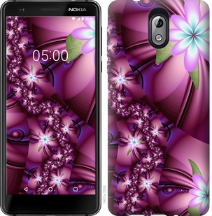 

Чехол Цветочная мозаика для Nokia 2.2 741021