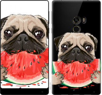 

Чехол Мопс и арбуз для Xiaomi Mi MiX 843769