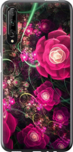 Чехол Абстрактные цветы 3 для Huawei P Smart Pro