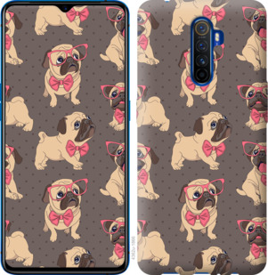 

Чехол мопсики 2 для Realme X2 Pro 921712