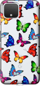 Чохол Барвисті метелики на Google Pixel 4