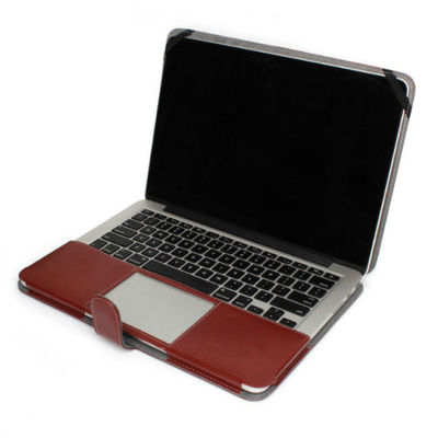 Фото Кожаный чехол-книжка TTX для Apple MacBook Air 13 (Коричневый) на vchehle.ua