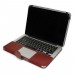 Фото Кожаный чехол-книжка TTX для Apple MacBook Air 13 (Коричневый) на vchehle.ua