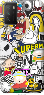 

Чехол Popular logos для Xiaomi Poco M3 1111648