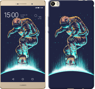 

Чохол Космонавт на скейтборді на Huawei P8 Max 591487