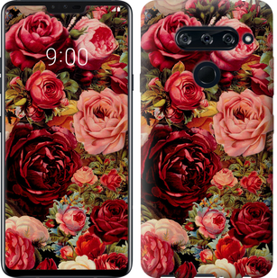 

Чохол Квітучі троянди на LG V40 ThinQ 687967