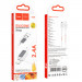 Дата кабель Hoco X108 Benefit USB to Lightning 2.4A (1m) (White) в магазині vchehle.ua