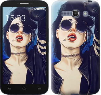 

Чохол Дівчина на стилі на Alcatel One Touch POP C9 658584