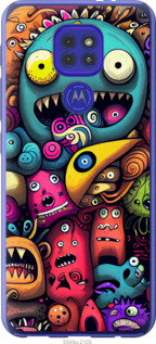 Чехол Cмешные монстры для Motorola G9 Play