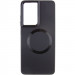 Фото TPU чохол Bonbon Metal Style with Magnetic safe на Samsung Galaxy S24 Ultra (Чорний / Black) на vchehle.ua