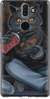 

Чохол gamer cat на Nokia 8 Sirocco 701706