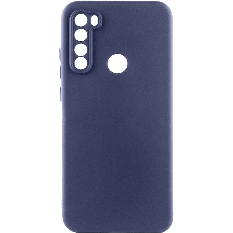 Чохол Silicone Cover Lakshmi Full Camera (A) на Xiaomi Redmi Note 8T (Синій / Midnight Blue)
