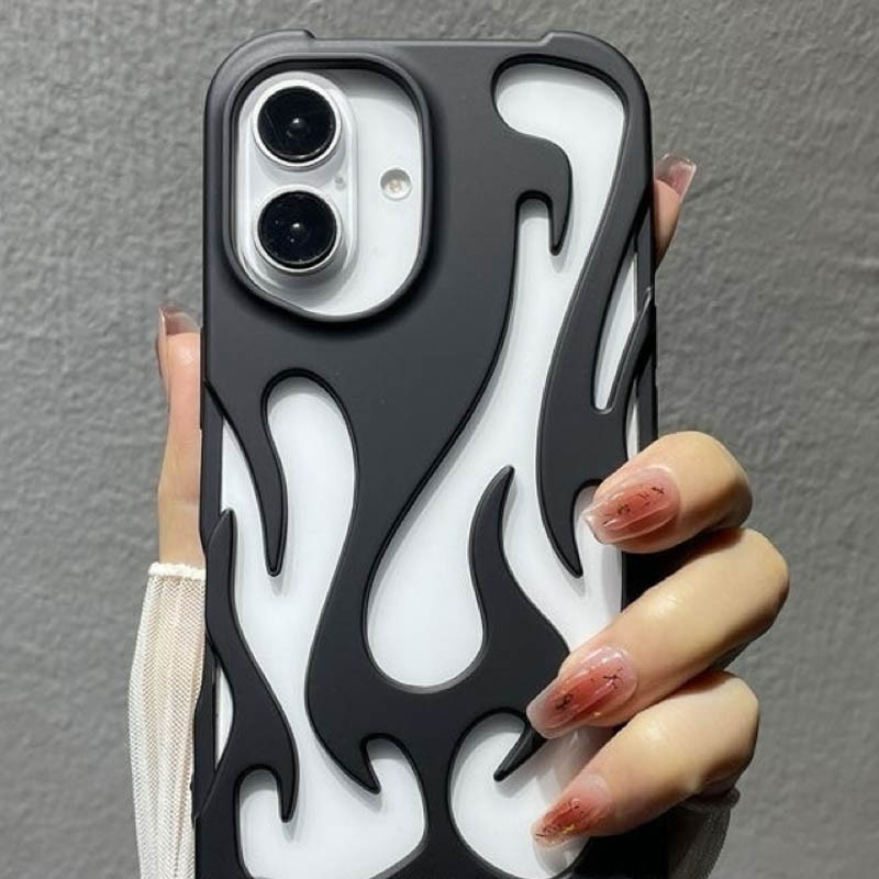 Фото Чехол TPU WinFire для Apple iPhone 16 Plus (6.7") (Black) в магазине vchehle.ua