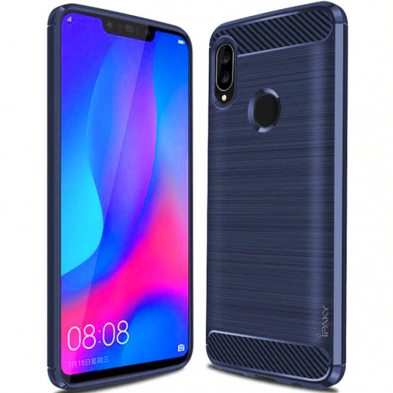 

TPU чехол iPaky Slim Series для Huawei P Smart (2019) (Синий) 682309