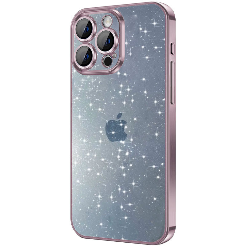 Чохол TPU+PC Glittershine на Apple iPhone 13 Pro (6.1") (Rose Gold)