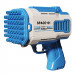 Пістолет для мильних бульбашок Bubble Gun 698-20 з насадками на 32/45 отворів 50ml (Blue)