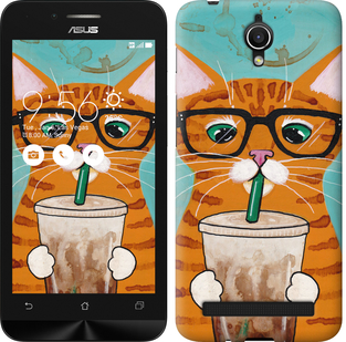 

Чохол Зеленоокий кіт в окулярах на Asus ZenFone Go ZC451TG 625492