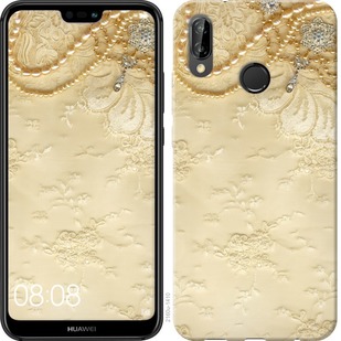 Чехол Кружевной орнамент для Huawei P20 Lite