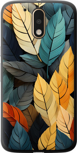 

Чохол Кольорове листя для Motorola Moto G4 / G4 Plus 1629790