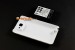 Купить Усиленный аккумулятор + задняя крышка для Samsung Galaxy Note GT-N7000 i9220 (Белый) на vchehle.ua
