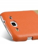 Купити Шкіряна накладка Melkco Mix and Match на Samsung i9300 Galaxy S3 (Orange / Khaki) на vchehle.ua