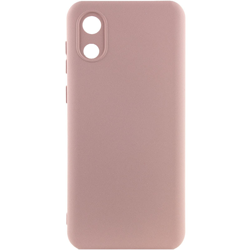 Чохол Silicone Cover Lakshmi Full Camera (A) на Samsung Galaxy A03 Core (Рожевий  / Pink Sand)