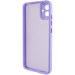 Фото TPU+PC чехол Accent для Samsung Galaxy A04e (White / Purple) в магазине vchehle.ua