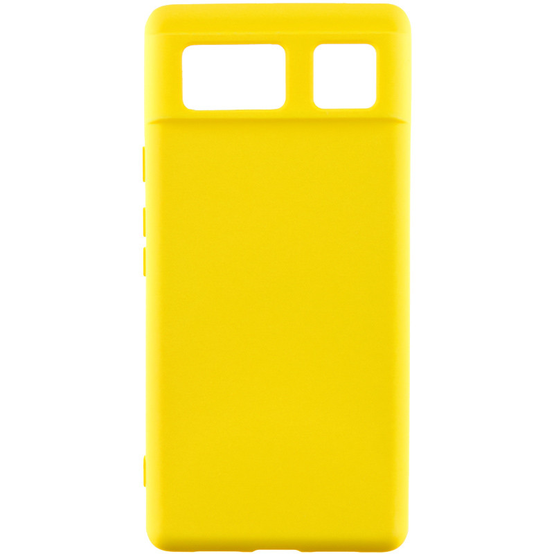 Чехол Silicone Cover Lakshmi (A) для Google Pixel 6 (Желтый / Flash)