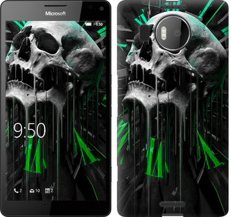 

Чохол Череп-годинник на Microsoft Lumia 950 XL Dual Sim 645176