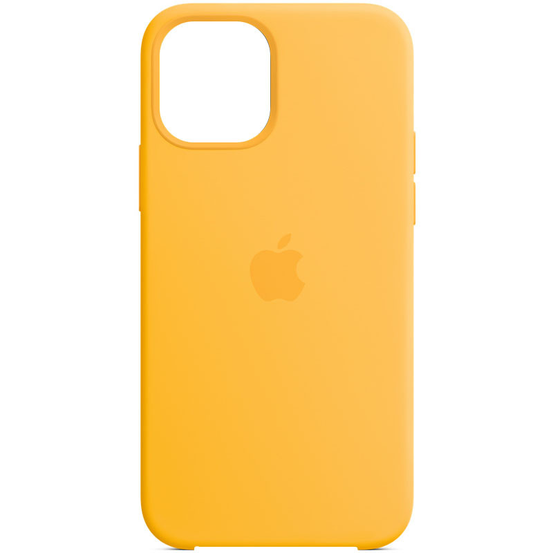 Чохол Silicone Case (AA) на Apple iPhone 12 Pro Max (6.7") (Жовтий / Sunflower)