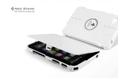 Чехол SGP NEO Stand (белый) для Samsung Galaxy Tab