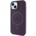 Чохол Silicone Case Full Protective (AA) with Magnetic Safe на Apple iPhone 14 Plus (6.7") (Фіолетовий / Elderberry)