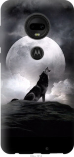

Чехол Воющий волк для Motorola Moto G7 996335