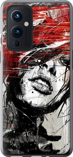 

Чехол Лицо девушки для OnePlus 9 1592977