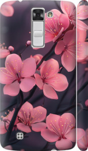 Чохол Пурпурна сакура на LG K8 K350E