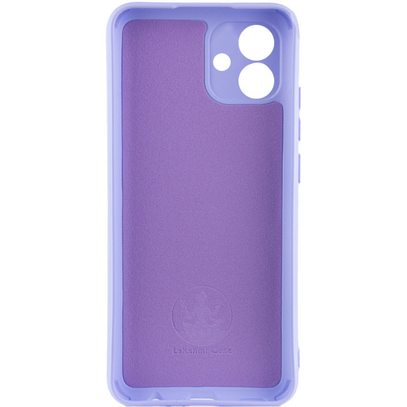 Фото Чехол Silicone Cover Lakshmi Full Camera (A) для Samsung Galaxy A04e (Сиреневый / Dasheen) на vchehle.ua