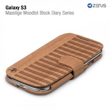 Фото Кожаный чехол Zenus Masstige Dot Color Point Diary Series для Samsung i9300 Galaxy S3 (Бежевый) в магазине vchehle.ua